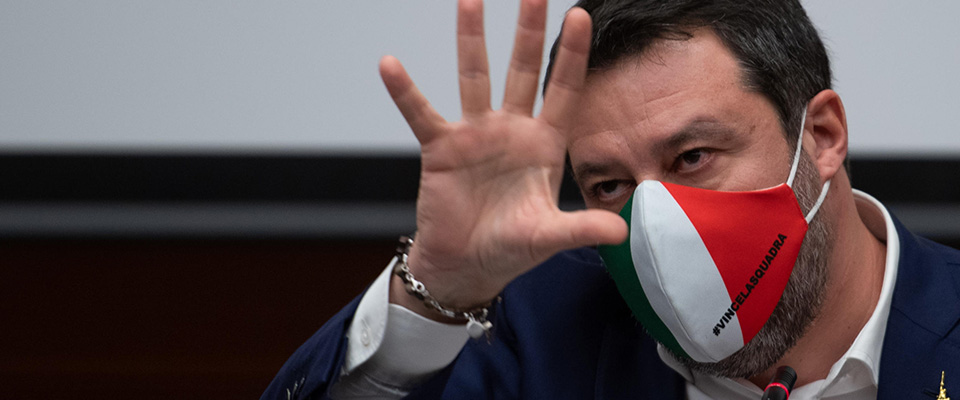 Salvini si droga? Un giornale insinua, la reazione del leader della Lega è furiosa: “Vergogna, querelo”