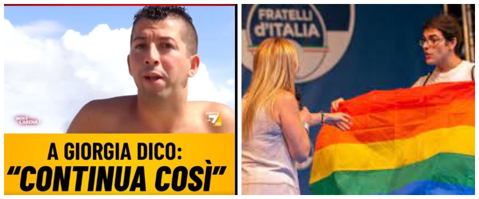 Il giovane gay: “Voto Meloni. Il mondo Lgbt  sfati il pregiudizio che devi essere per forza comunista” (video)