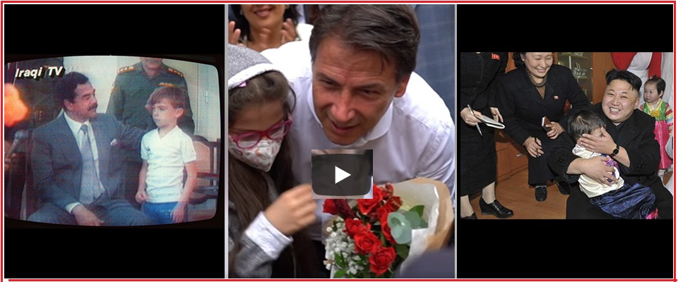 Conte come Saddam: un video propaganda con i bambini: “Sono piccola, altrimenti ti voterei…