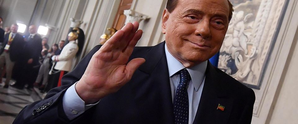 Forza Italia president Silvio Berlusconi leaves after a meeting with Italian President Sergio Mattarella at the Quirinale Palace for the second round of formal political consultations following the resignation of Prime Minister Giuseppe Conte, in Rome, Italy, 22 August 2019. ANSA/ETTORE FERRARI