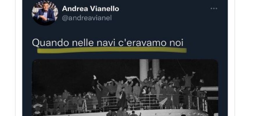 Gli immigrati italiani come i migranti di Catania: bufera sul tweet di Vianello. Il Pd lo difende