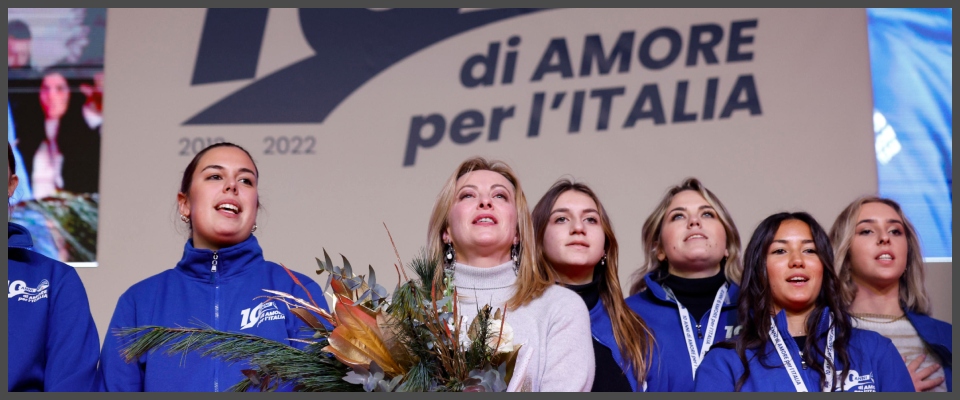 La Festa del decennale di Fratelli d’Italia all’insegna di umiltà, consapevolezza e serietà