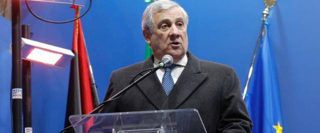 Tajani minacce