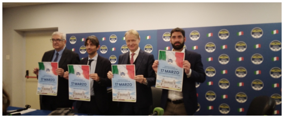 FdI presenta la proposta di legge per il 17 marzo festa nazionale: “Un atto non più rinviabile”