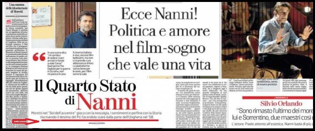 I pentiti del comunismo, Moretti manda in estasi la stampa di sinistra:  Film perfetto, un sogno - Secolo d'Italia