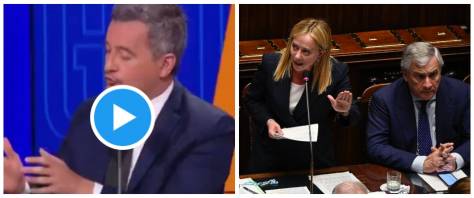 Darmanin, Meloni, Tajani