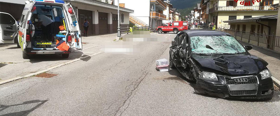 Santo Stefano di Cadore: auto guidata da una tedesca piomba su una famiglia, 3 morti tra cui un bambino