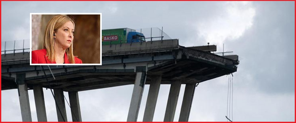 Ponte Morandi, 5 anni dopo. La Meloni chiede scusa per la strage a nome dello Stato italiano