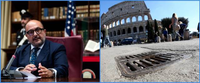 topi al Colosseo