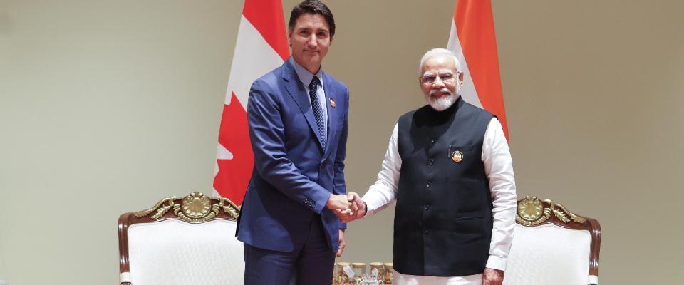 L’India sospende i visti con il Canada dopo le accuse di Trudeau sull’omicidio del leader sikh