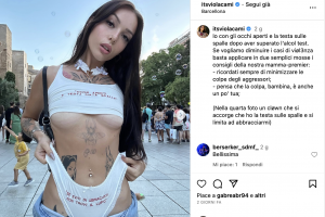 Ci mancavano le pornofemministe modella di Onlyfans attacca la  