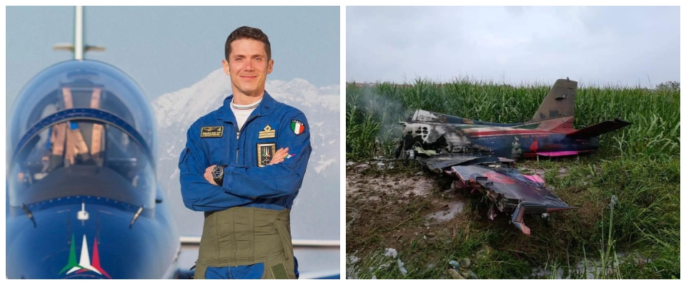 Incidente Frecce Tricolori, chi è Oscar Del Dò, pilota dell'aereo