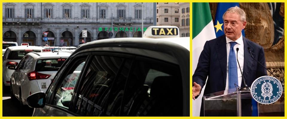 Urso: “Con le norme sui taxi più licenze nelle grandi città”. FdI: Gualtieri e Sala non hanno più alibi