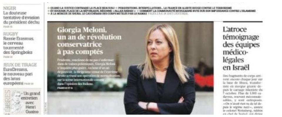 Le Figaro Meloni