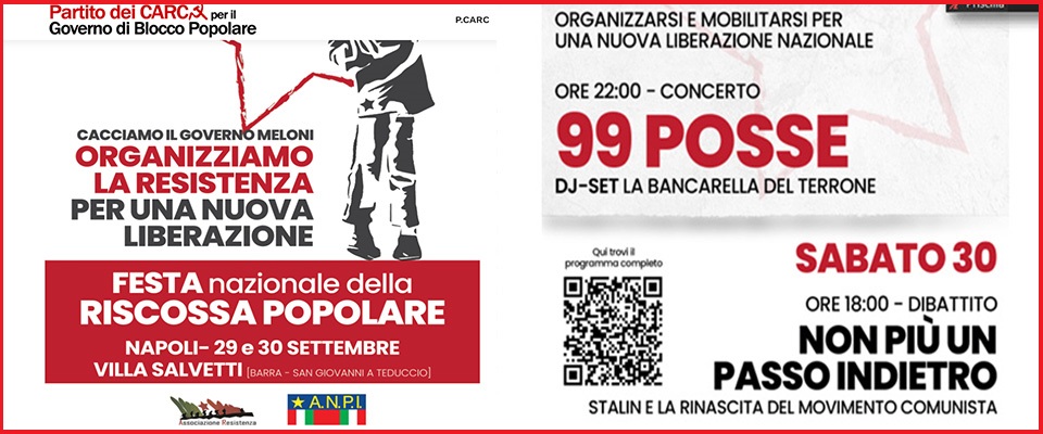 Concerto “filo-russo” a Napoli, i partigiani dell’Anpi al fianco di “stalinisti” e “putiniani”. E la sinistra tace