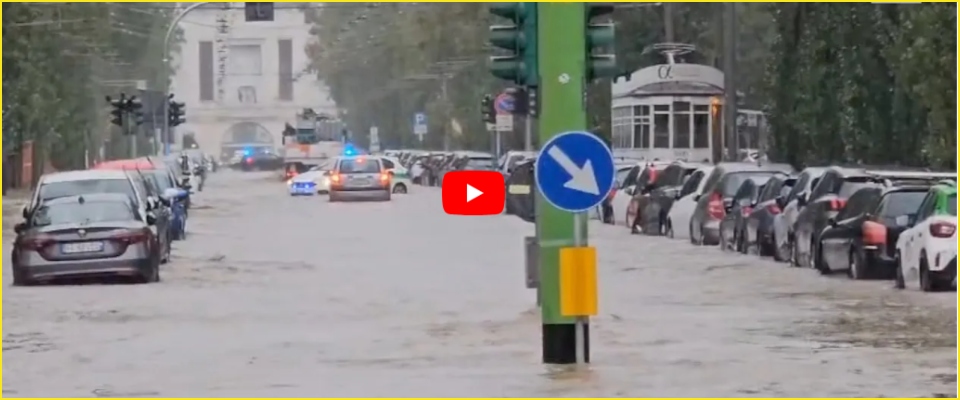 Milano Assediata Da Pioggia E Vento: Nubifragio Fa Esondare Il Seveso ...