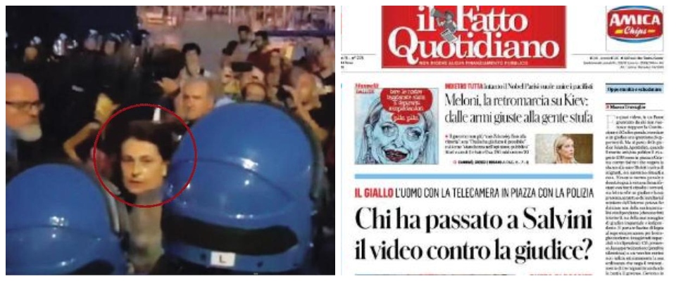 Apostolico, sinistra maestra di depistaggio: ora il problema è chi ha passato il video a Salvini…