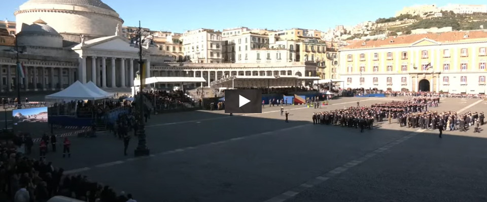 Gli allievi della Nunziatella giurano (video). Crosetto: “Siete l’orgoglio della Nazione e dei vostri padri”