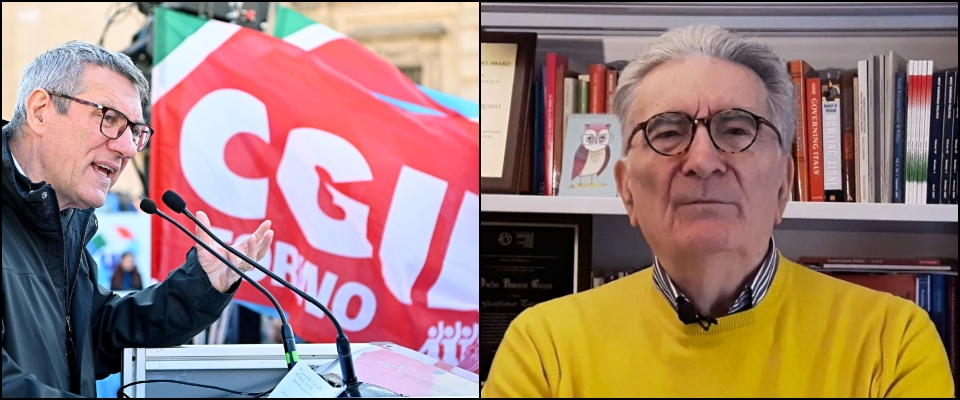 Pasquino sferza la sinistra: “Landini leader? Non comanda neanche la Cgil, serve un politico di lungo corso”