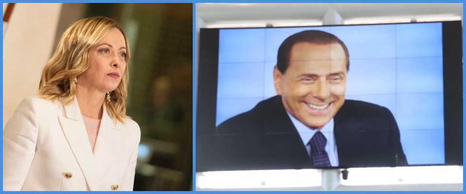 meloni berlusconi