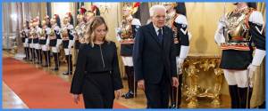 Mattarella, Meloni