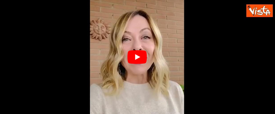 Pasqua, gli auguri di Giorgia Meloni: “Speranza e gioia a tutti gli italiani” (video)