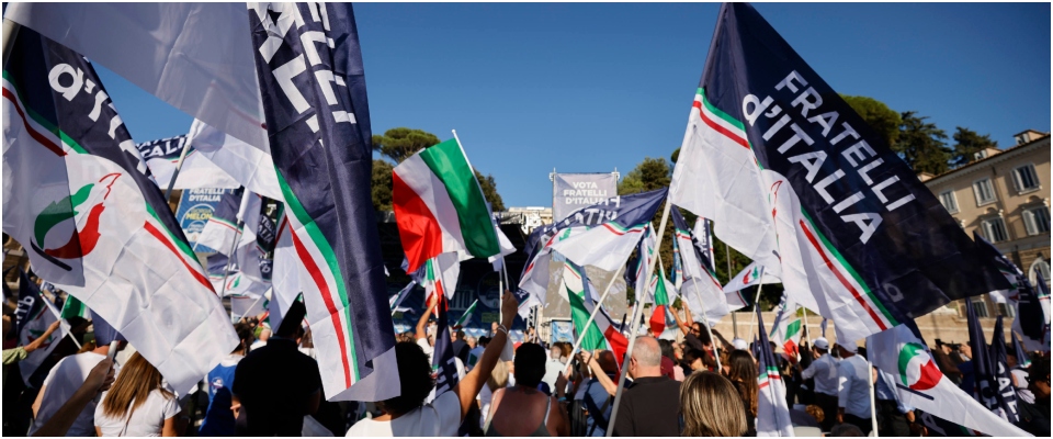 Piazza del Popolo con Giorgia