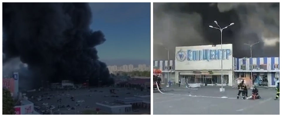 Ucraina, raid russo su un centro commerciale di Kharkiv: morti e feriti. C’erano 200 persone (video)
