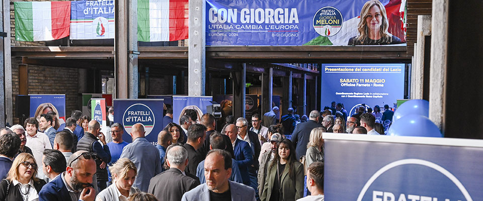 PRESENTAZIONE DEI CANDIDATI DEL LAZIO DI FRATELLI D’ITALIA ALLE PROSSIME ELEZIONI EUROPEE