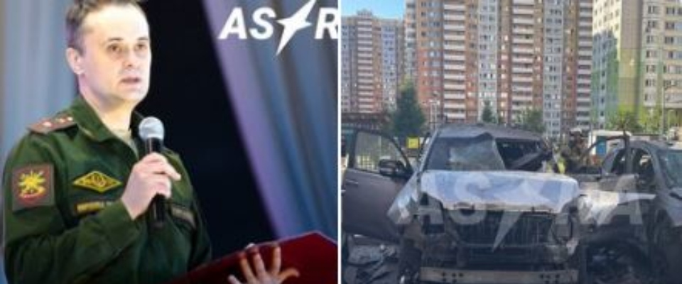 Attentato a Mosca, esplode un’autobomba in un parcheggio: ferito un alto ufficiale e sua moglie