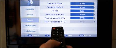 Tv nuovo digitale terrestre