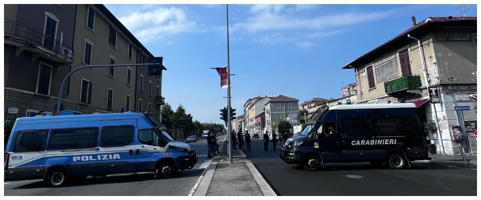 polizia centro sociale