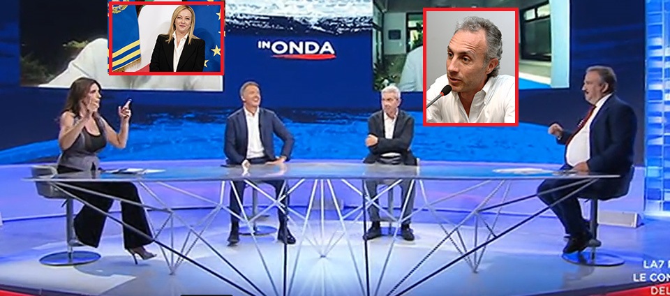 Travaglio processato a sinistra per aver detto che Meloni sbaglia, ma è sveglia, libera e coerente