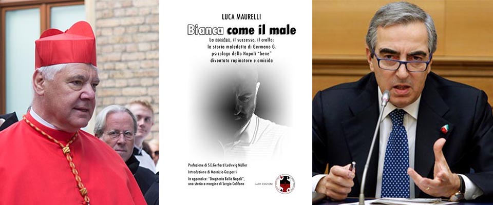 “Bianca come il male”, un libro contro tutte le droghe: venerdì la presentazione. Prefazioni di Gasparri e del Cardinale Müller