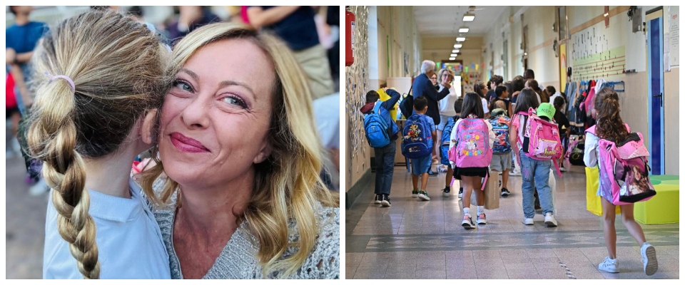 Primo giorno di scuola, gli auguri di Giorgia Meloni agli studenti: non datevi limiti