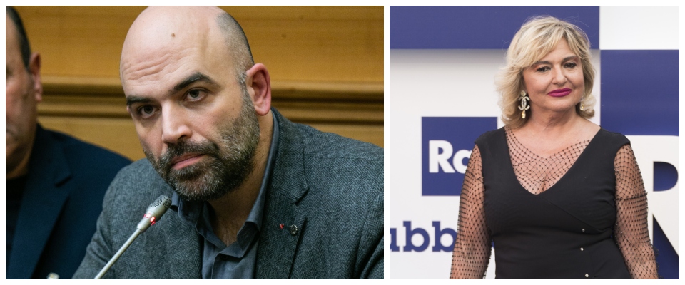 Saviano, faccia a faccia con il flop: superato negli ascolti pure da Monica Setta e dalle repliche de La7