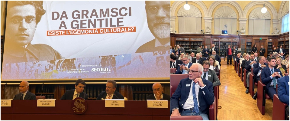 Gramsci e Gentile si danno la mano al convegno della Fondazione An: destra e sinistra a confronto