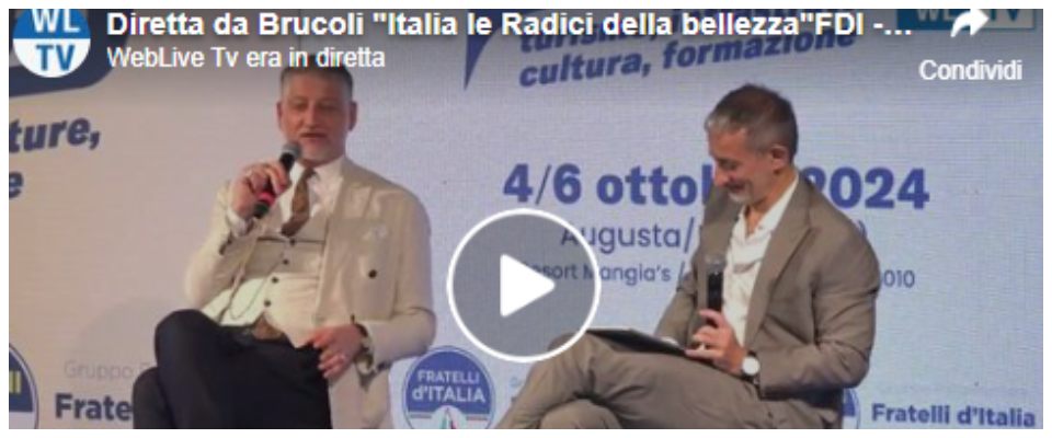 Giuli: “Il mio ministero in continuità con Sangiuliano. L’imitazione di Crozza? Ci guadagno…”