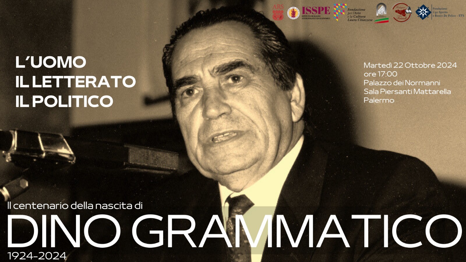 Centenario della nascita di Dino Grammatico: un omaggio all’uomo e al letterato italiano