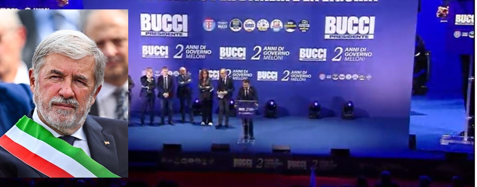 Liguria, comizio finale del centrodestra per Bucci presidente. Chiude Meloni. Segui la diretta