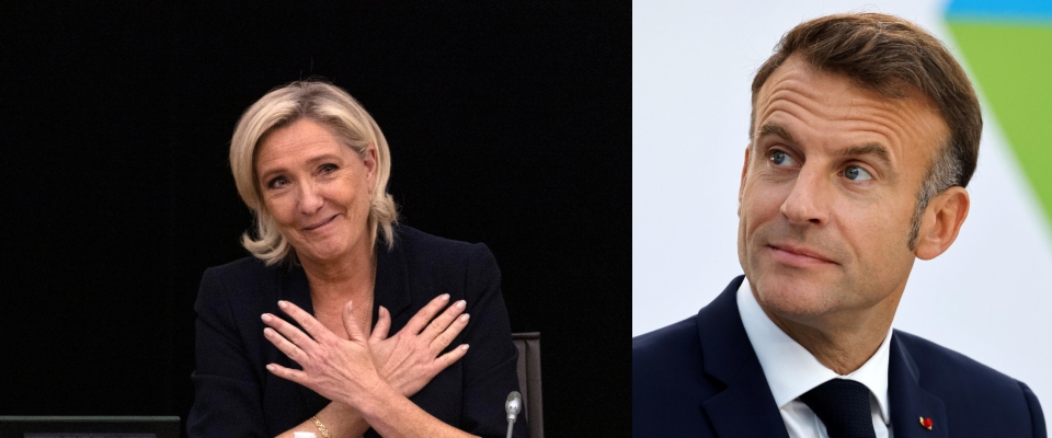 Francia, ora Macron ringrazi Marine Le Pen. Il Rassemblement national lo salva dalla destituzione