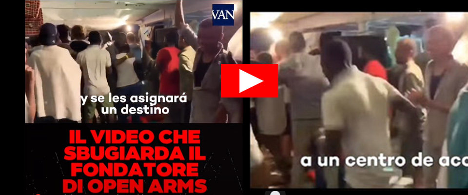 Su Open Arms trenini e spumante: il video dei migranti che esultano per la caduta di Salvini e il Pd al governo