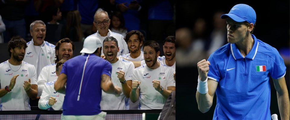 Sinner e Berrettini ci regalano la Coppa Davis, il tennis è sempre più azzurro. Meloni: orgogliosi di voi