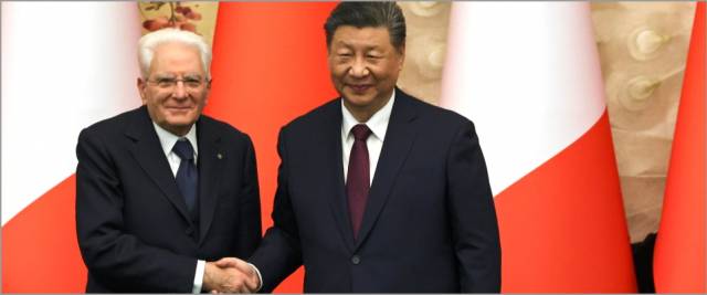 Mattarella in Cina