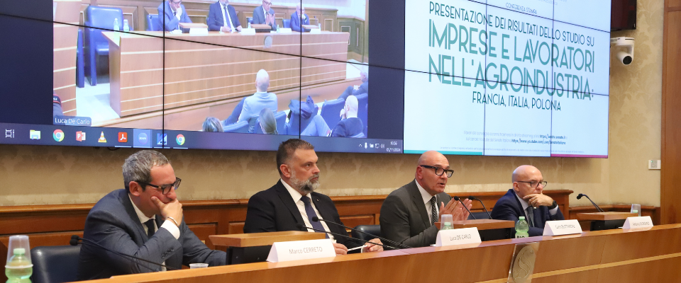 Agroindustria, convegno in Senato: gli operatori del settore promuovono il governo Meloni