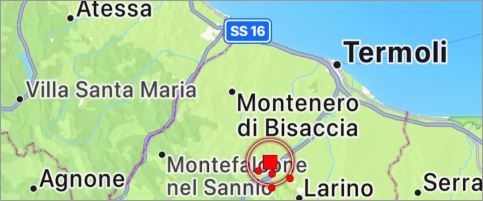 Terremoto in Molise