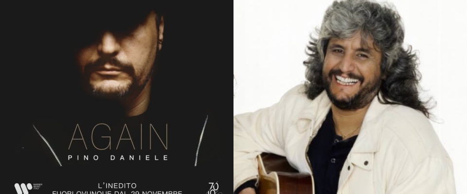 “Again”, la voce unica di Pino Daniele torna in un inedito. Domani l’anteprima al Maradona di Napoli