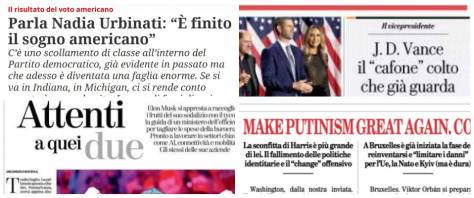 Trump giornaloni