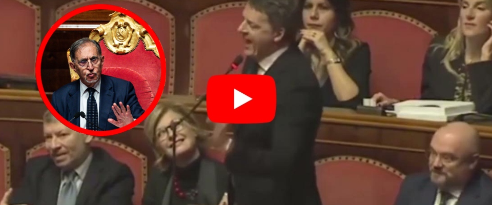 “Attacchi da bulletto”: il centrodestra condanna il triste show di Renzi contro La Russa (video)