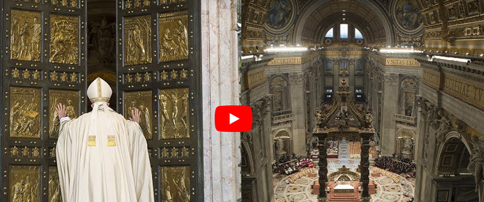 Giubileo, Papa Francesco apre la Porta Santa. “La via della speranza non delude mai” (video)